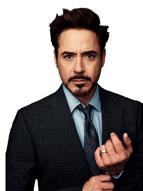 Tony Stark Logo Png - Tony Stark Png Robert Downey Jr Wearing ...