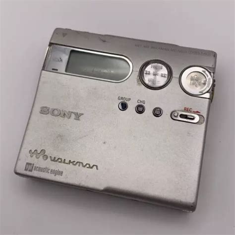 Sony Mz N Walkman Net Md Minidisc Portable Recorder Lecteur