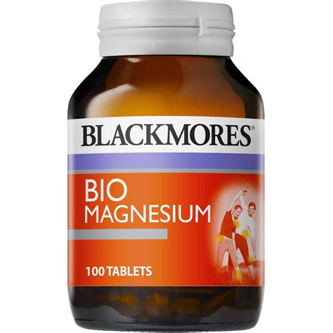 Blackmores Cramps Bio Magnesium Tablets Pk Woolworths