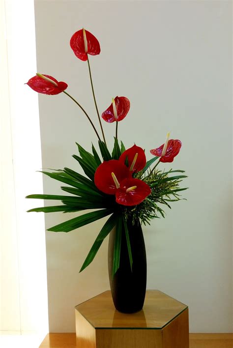 Anthurium Arrangement Artofit