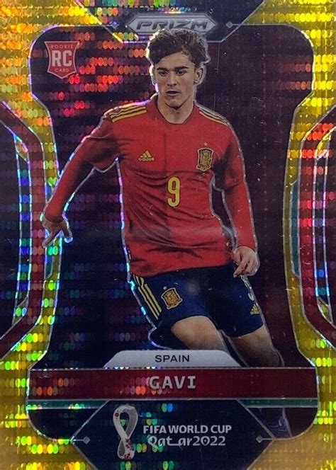 Gavi 2022 Prizm World Cup Breakaway Gold 223 Price Guide Sports Card