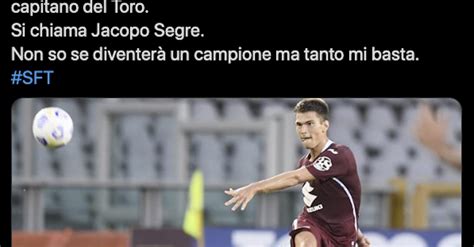 Torino Entella Le Reazioni Social Capitano Un Ragazzo Che Lo Ha