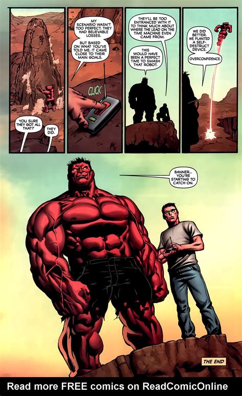 Read Online Fall Of The Hulks Red Hulk Comic Issue 4