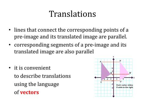 Ppt Introduction To Transformations Translations Powerpoint