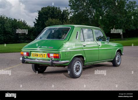 Simca French Classic Saloon Car Stock Photo Alamy