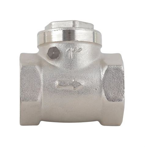 Brass Check Valve Horizontal Nrv Valve Size 30 Mm At Rs 130 Piece In Surat