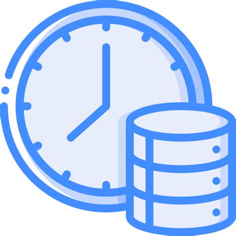 Database management Basic Miscellany Blue icon