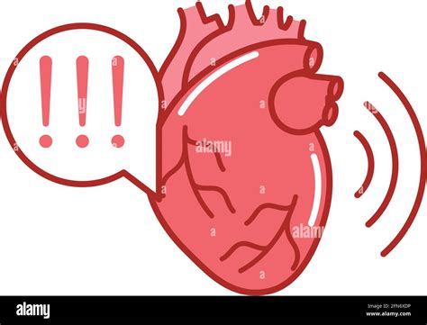 Problem Heart Disease Stock Vector Image And Art Alamy