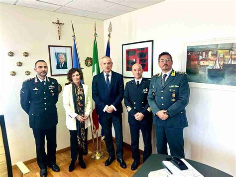 Il Prefetto Di Reggio Calabria Clara Vaccaro In Visita Al Porto Di