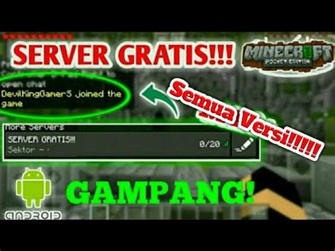 Cara Membuat Server Minecraft Gratis Dengan Mudah Minecraft Server