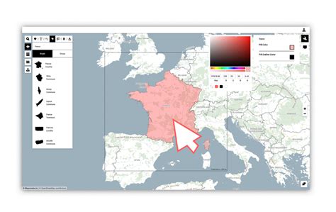 Outil De Cartographie Pour Les Cartes De Localisation Mapcreator