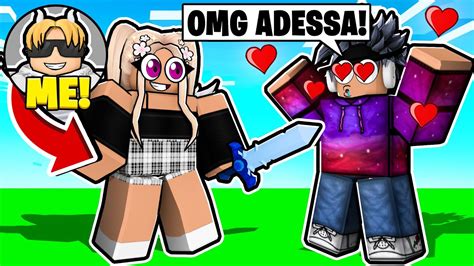 I Pretended To Be My Girlfriend And This Happened Roblox Bedwars