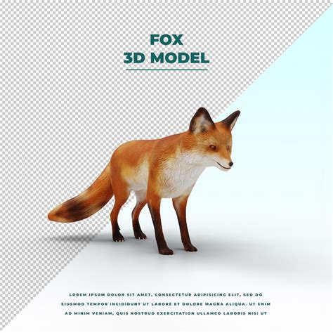 Animaux Renard Psd Mod Les Psd Gratuits De Haute Qualit