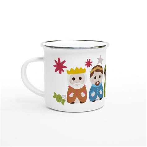 Taza de Navidad Reyes Magos Tazas de navidad Taza navideña Reyes magos