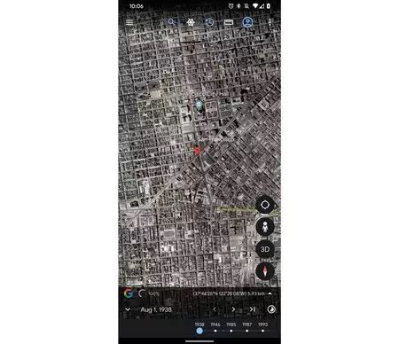 Google Earth permite viajar en el tiempo con fotos aéreas de años