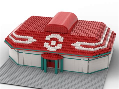 LEGO MOC Pokemon Center by yodakya | Rebrickable - Build with LEGO