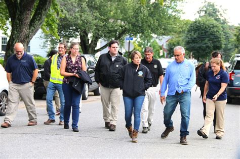 Gov. Maura Healey visits Leominster following catastrophic storm ...