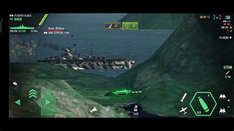 Battle Of Warships Super Alsace Fight YouTube