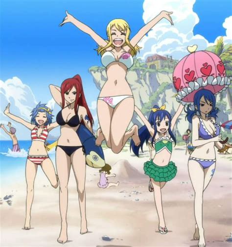 Fairy Tail Bikini Contest Anime Amino