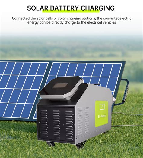 Portable 30kw Dc Fast Charging Station Type 1 To Type 2 Dc Ev Charger