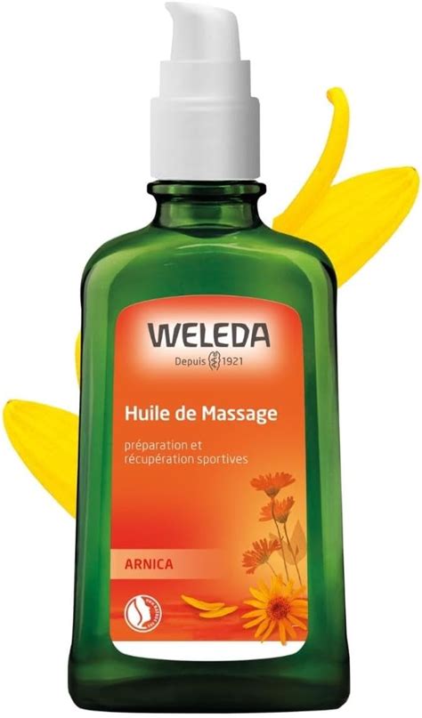 WELEDA Huile de Massage à lArnica Soin du visage Soin du corps