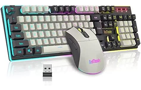 Combo De Teclado Y Mouse Inalámbricos Para Juegos Redthunder Meses