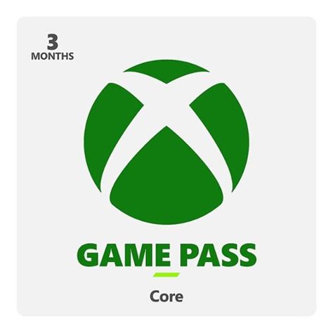 Microsoft Xbox Game Pass Core 3 Month Membership Digital 3d5 00022