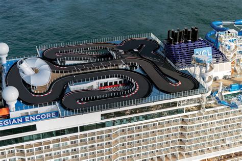 What Its Like To Ride The Longest Go Kart Track At Sea The Points