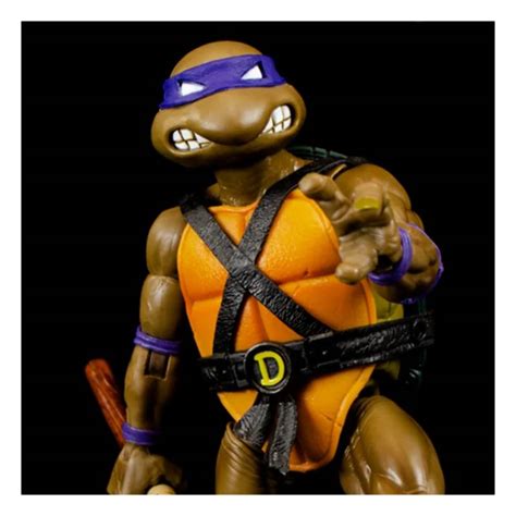 Figura De Acción Tortugas Ninja Turtles Ultimates Donatello Super 7