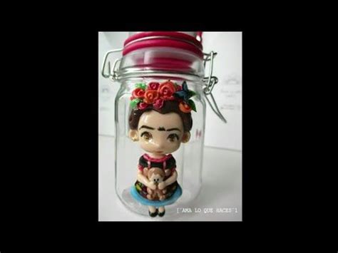 FRIDA IDEA para decorar tu Frasco con porcelana fría AZUCARERO DE