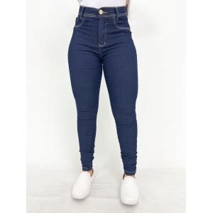 CALÇA FEMININA JEANS ESCURO LYCRA CONTROUZE Lojas Bras a número