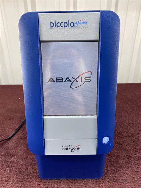 Abaxis Piccolo Xpress Portable Blood Chemistry Analyzer Medsold