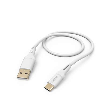 Kabel Aduj Cy Data Flexible Usb A Usb C M Silikon Bia Y