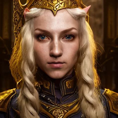 The Elder Scrolls Vi Charismatic Rega Blonde High Elf Stable