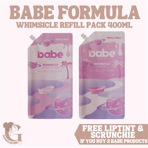 Babe Formula Whimsicle Shampoo Conditioner Refill Pack Ml With