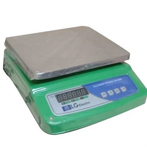 Stainless Steel Kg Table Top Weighing Scale For To Measure Mass Or