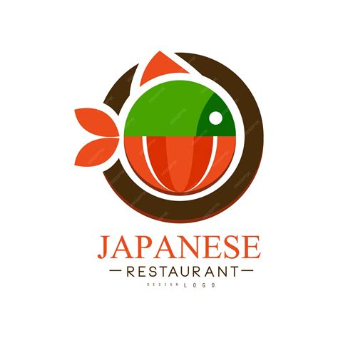 Premium Vector Japanese Restaurant Logo Design Authentic Traditional Continental Food Label