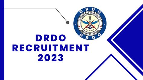 DRDO Recruitment 2023 Check Qualification Age Limit And Steps To Apply