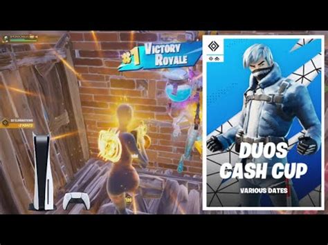 How We Qualified For The Duo Cash Cup Finals On Console 4K PS5 YouTube