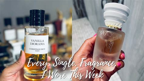 What I Wore This Week Fragrance Rotation Youtube