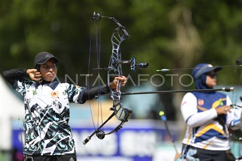 Final Panahan Compound Putri Pon Papua Antara Foto