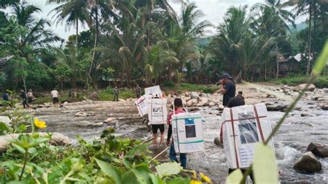 Logistik Pemilu 2024 Tujuan Desa Juhu Dan Aing Bantai HST Mulai Dikirim