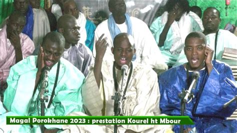 Prestations Kurel 01 Hizbut Tarqiyyah Mbour Magal Porokhane Edion 2023