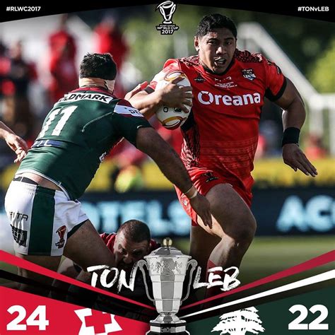 Tonga Defeats Lebanon by ONLY 2 Points to Reach Rugby League World Cup ...