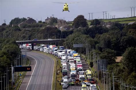 Woman Dies In Horrific M62 Crash Which Shut Motorway All Day