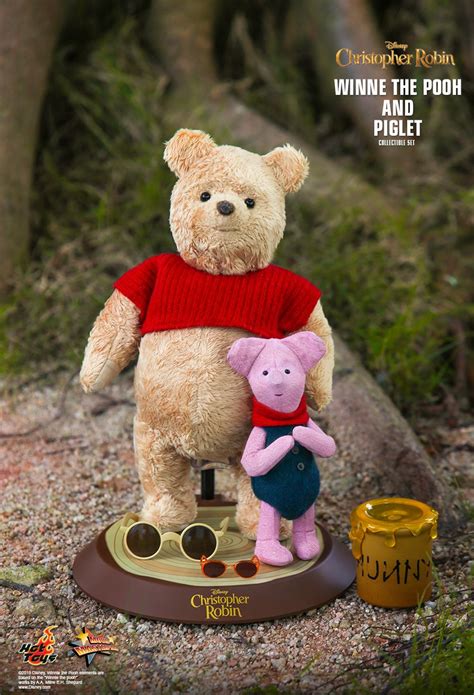 Winnie The Pooh Piglet Christopher Robin Collectible Set Hot Toys Hi Def Ninja Pop