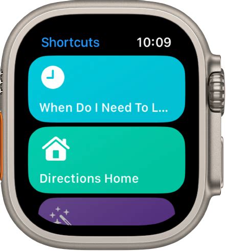 Use Shortcuts On Apple Watch Ultra Apple Support