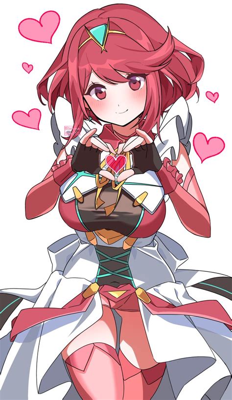 ホムラゼノブレイド2 「xenobladechronicles2 ゼノブレイド2 メイドホムラちゃん」言葉skebのイラスト