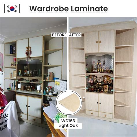 Infeel Wardrobe Laminate Sticker Install Furniture Wardrobe Laminate Door Laminate