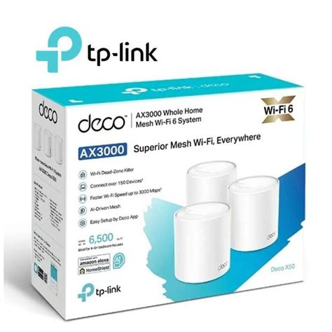 Tp Link Deco X Dual Band Wifi Ax Gigabit Mesh Tecnit